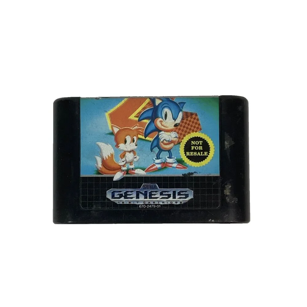 Sega Genesis  - Sonic Classic 3-in-1 + Sonic The Hedghog 2